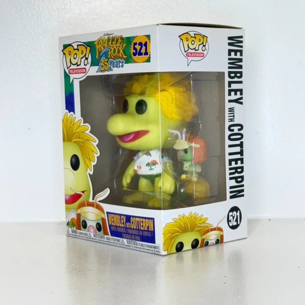 Funko Pop Wembley with Cotterpin #521 Fraggle Rock Vinyl Figure Jim Henson